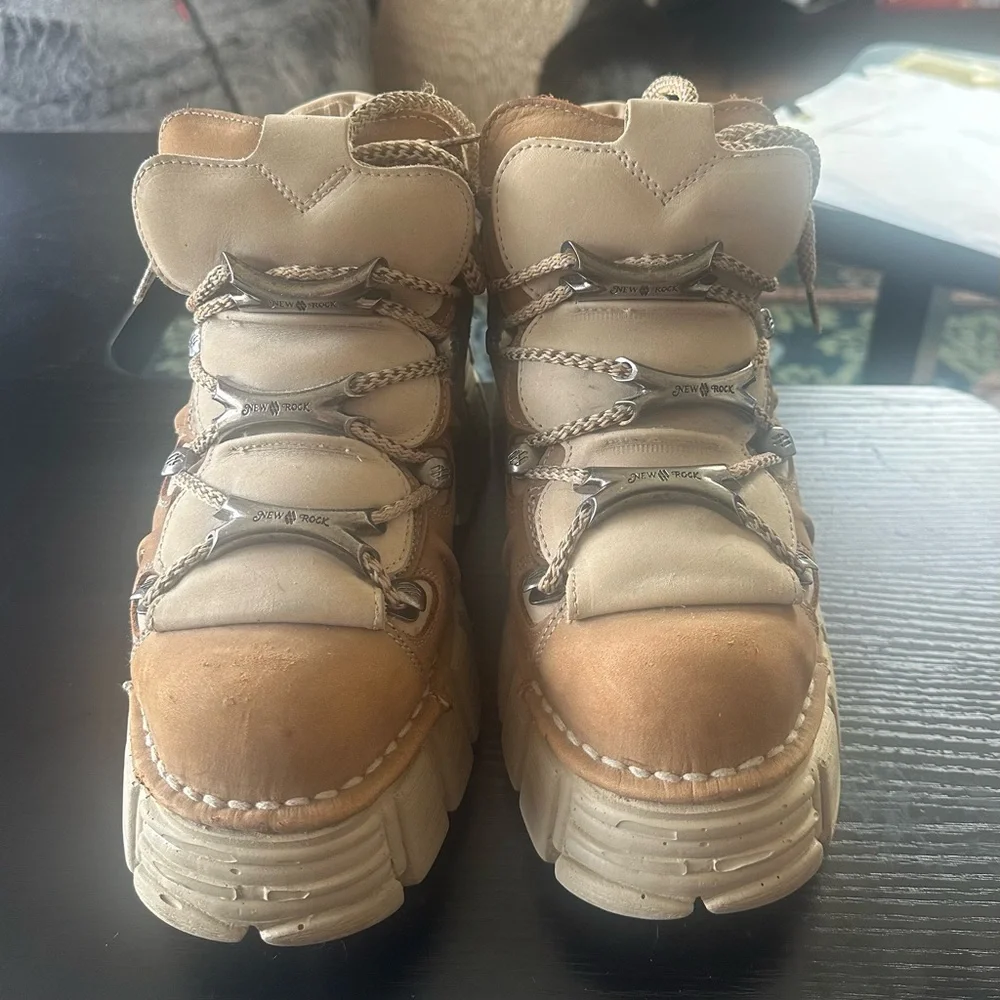 New Rock Platform Boots - Picture 3 of 6